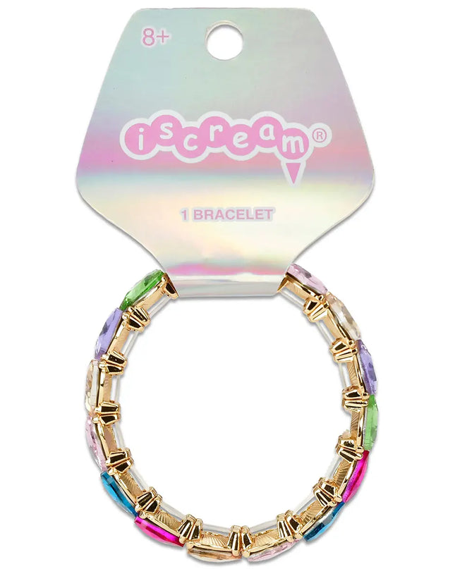 Rainbow Heart Bracelet