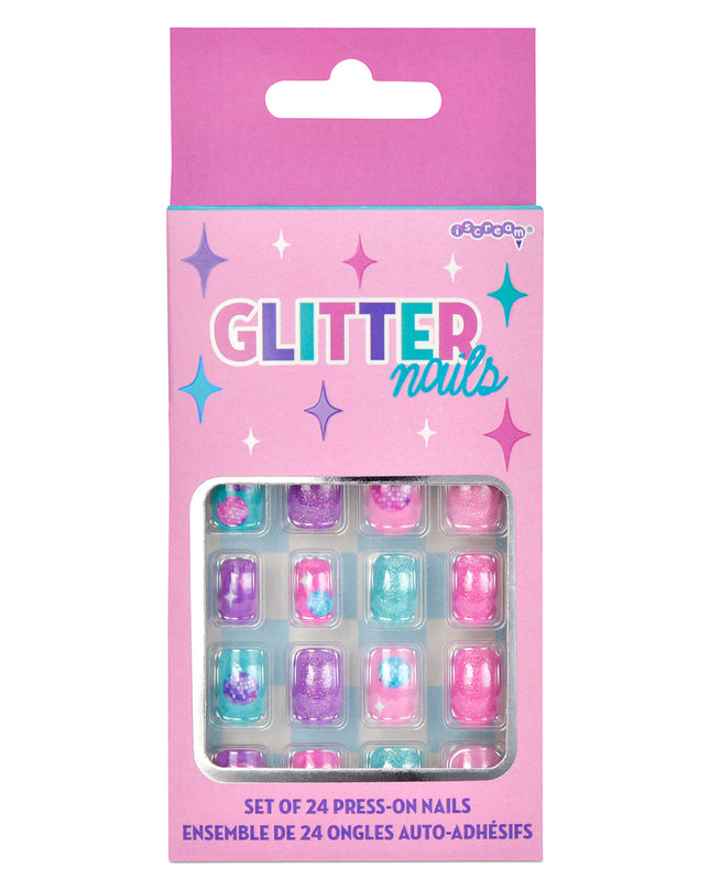 Glitter Press on Nails | Disco Balls