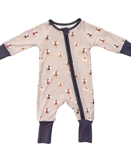 Long Sleeve Zip Romper | Fairies