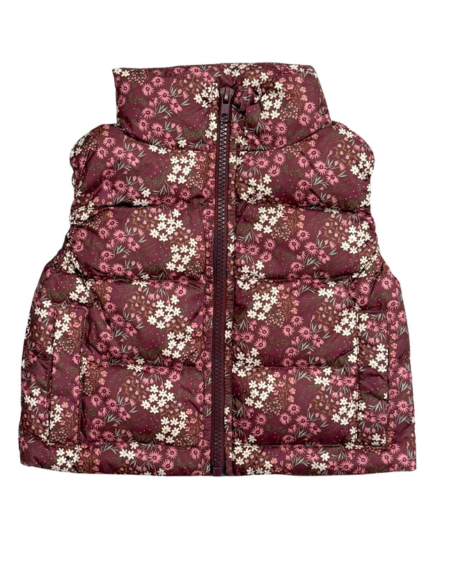 Puffer Vest | Cluster Garden Floral