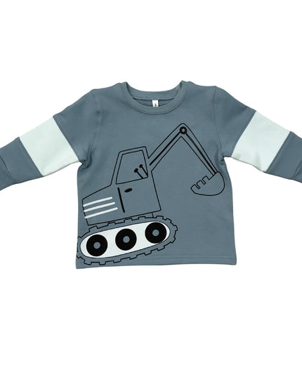 Crewneck Long Sleeve Sweatshirt | Excavator