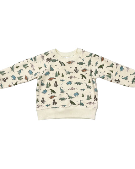 Long Sleeve Henley Shirt | Dino Land