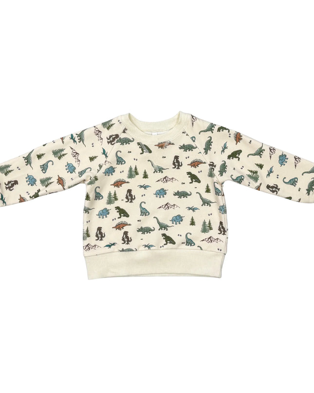 Long Sleeve Henley Shirt | Dino Land