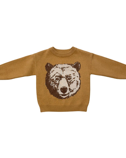 Knit Sweater | Pixelated Bear