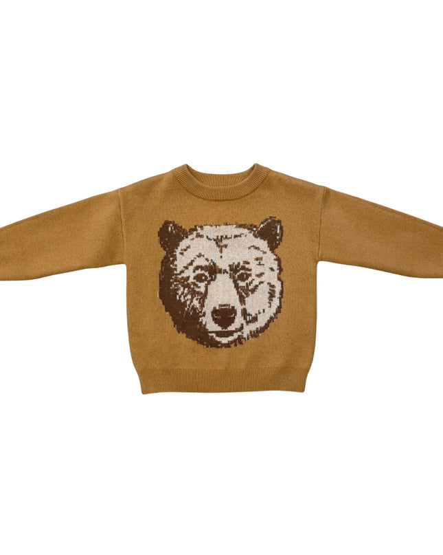 Knit Sweater | Pixelated Bear