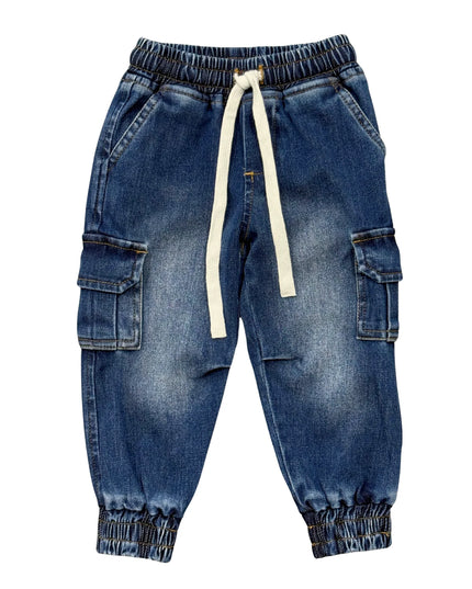 Denim Jogger | Dark Blue Wash