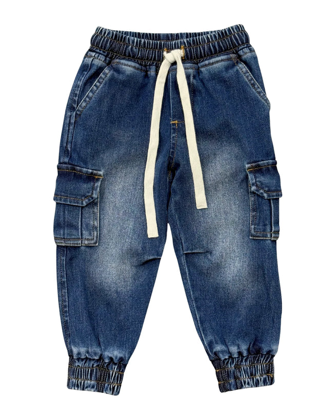 Denim Jogger | Dark Blue Wash