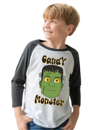 Candy Monster Raglan Tee