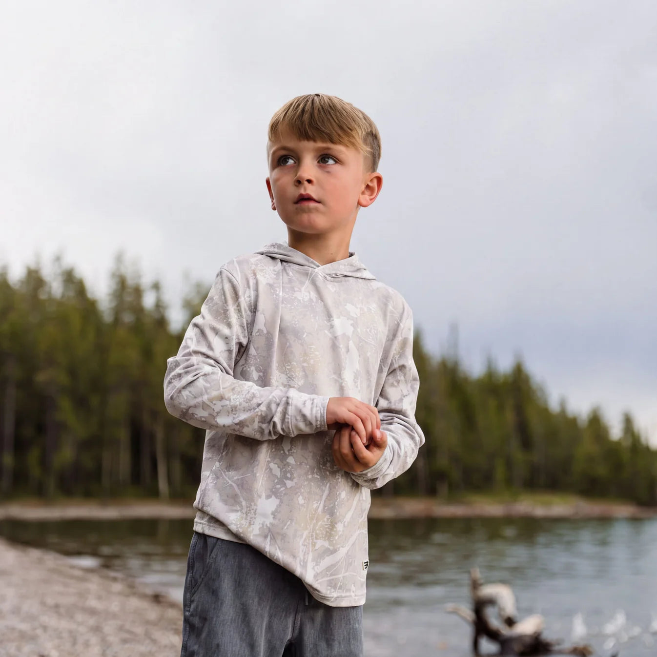 Youth Performance Hoodie | Drifter Camo