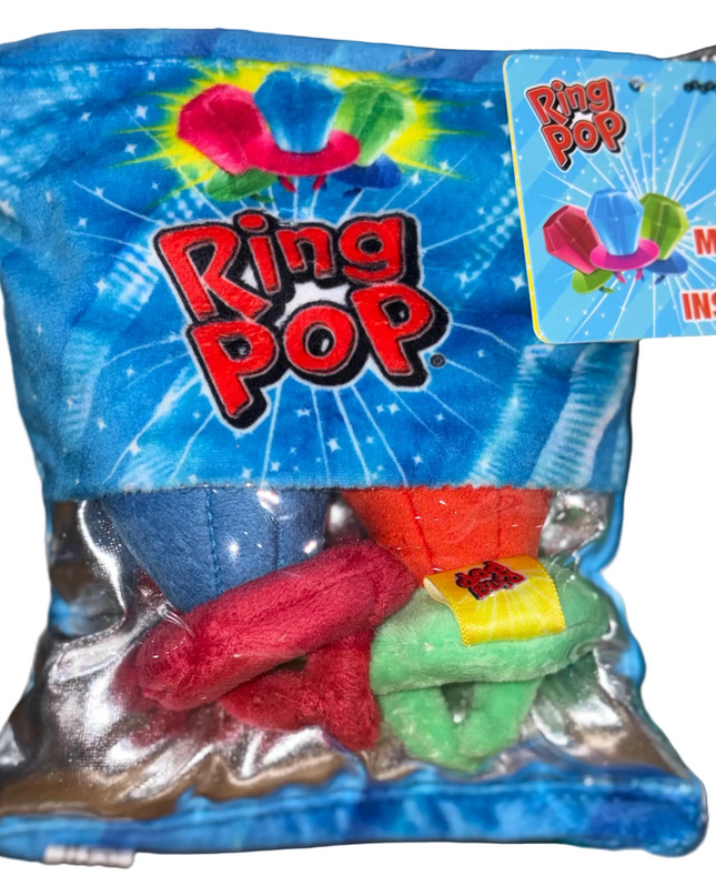 6” Ring Pop Packaging Plush