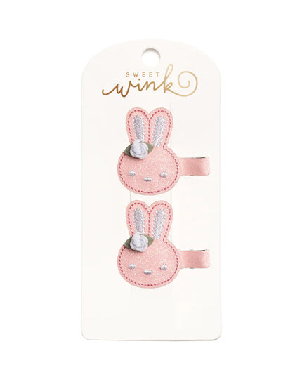 Boho Bunny Easter Clip Set