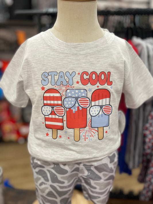 Stay Cool Tee | Ash Grey
