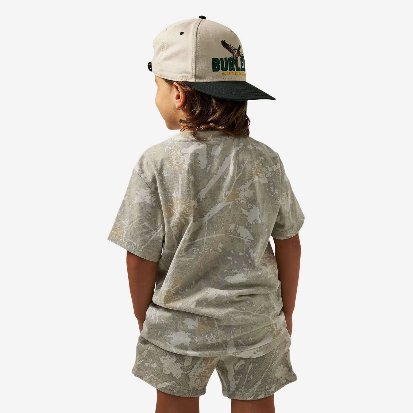 Youth Vintage Washed Tee | Drifter Camo