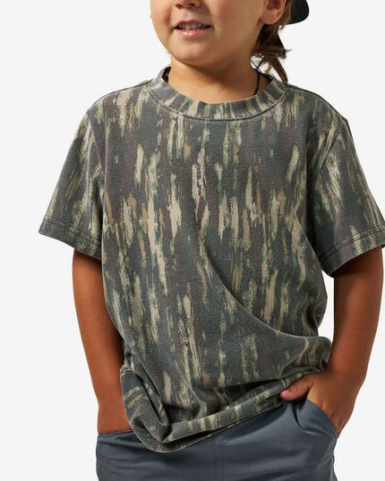 Youth Vintage Washed Tee | Midland Camo