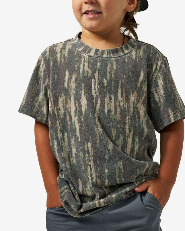 Youth Vintage Washed Tee | Midland Camo