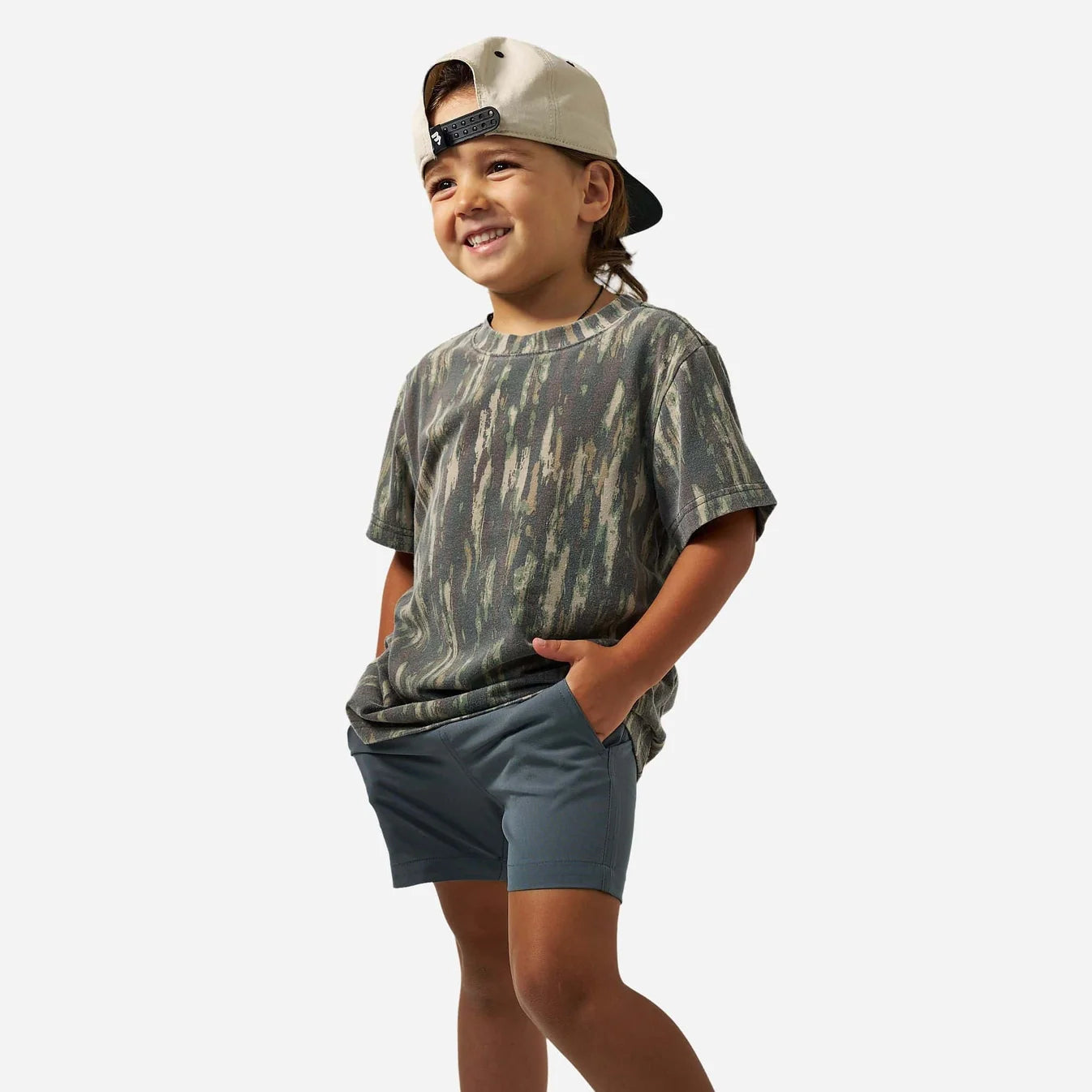 Youth Vintage Washed Tee | Midland Camo