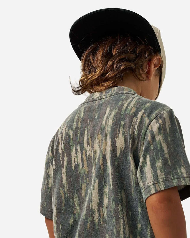 Youth Vintage Washed Tee | Midland Camo