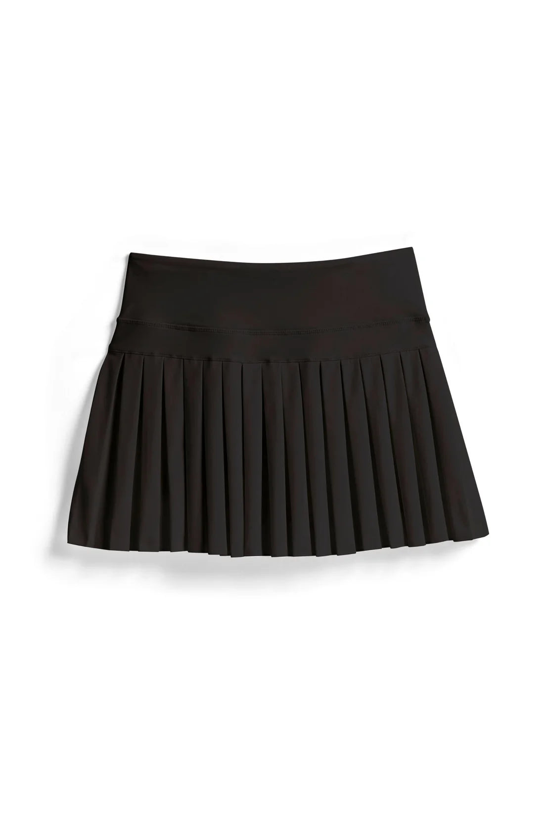 Pleated Athletic Skirt | Black
