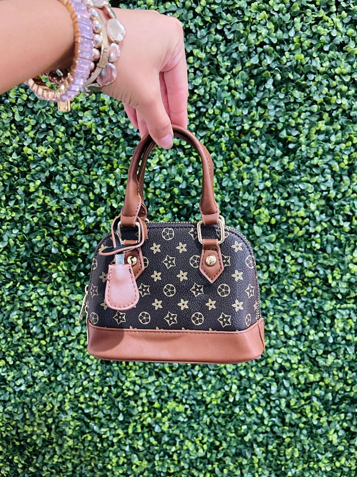 1/2 Moon Bag | Brown