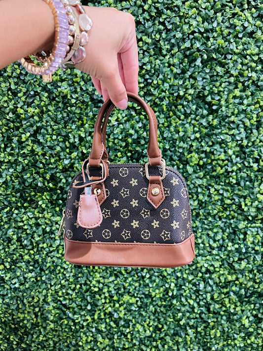 1/2 Moon Bag | Brown