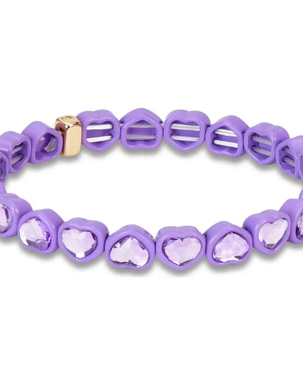 Purple Heart Bracelet
