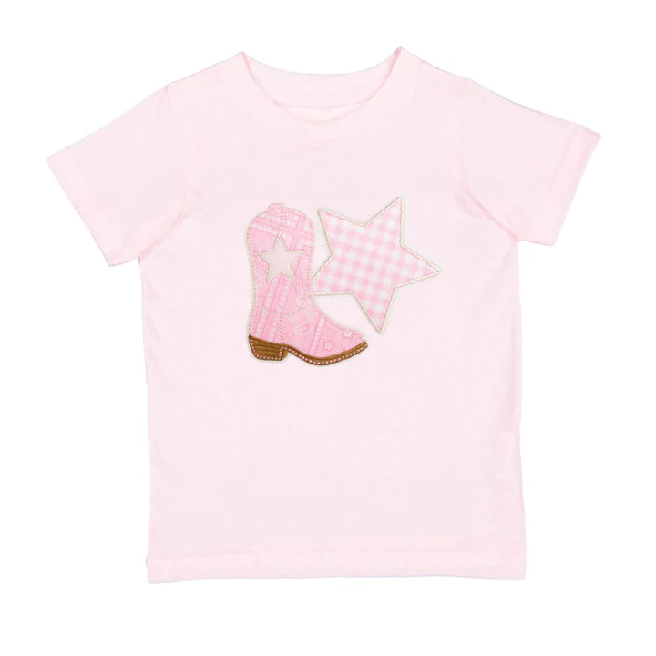 Bandana Cowgirl Patch Western Tee