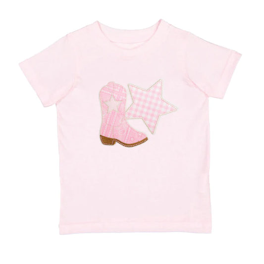 Bandana Cowgirl Patch Western Tee