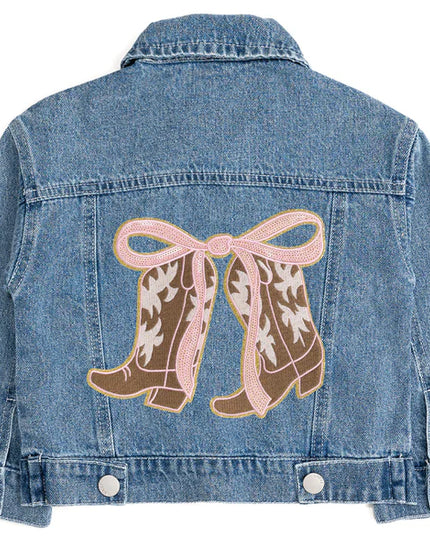 Cowgirl Cutie Patch Western Denim Jacket