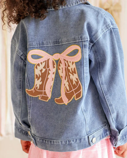 Cowgirl Cutie Patch Western Denim Jacket