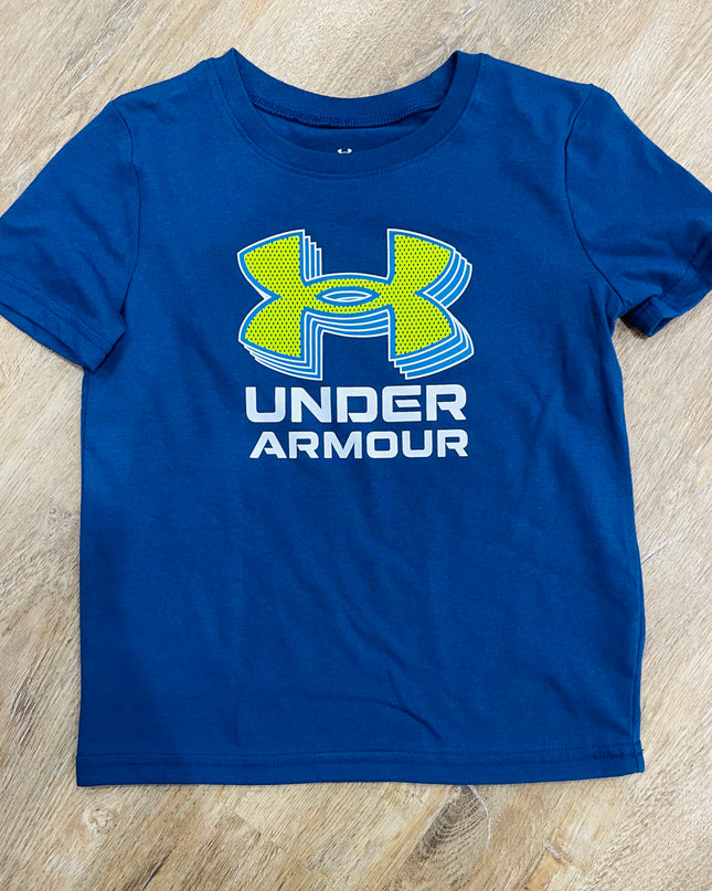 UA Logo | Neon Green/ Blackout Navy