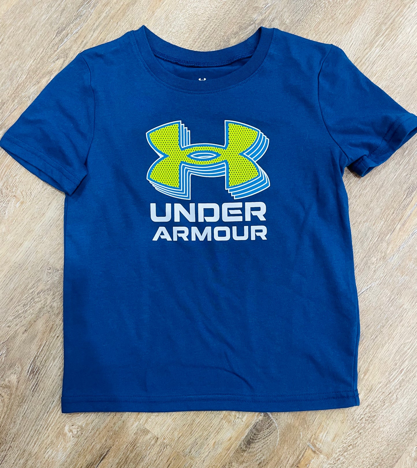 UA Logo | Neon Green/ Blackout Navy