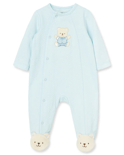 Cute Bear Footie | Light Blue