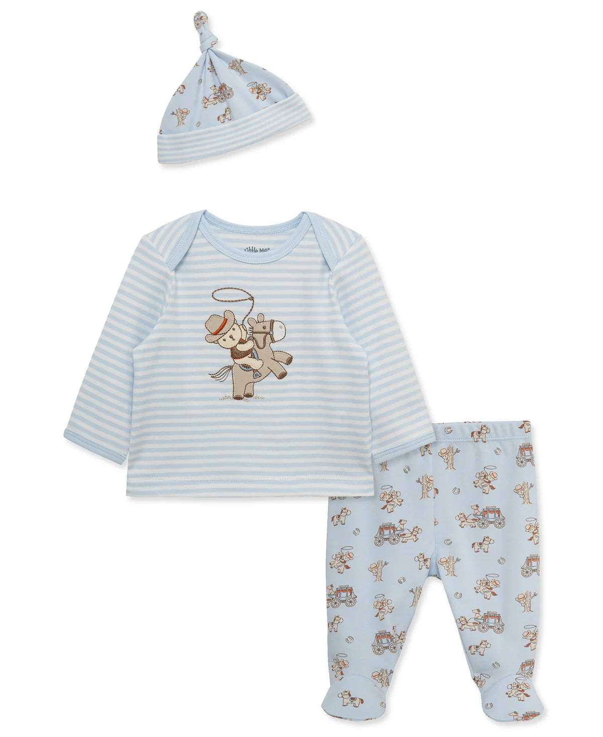 Western Bear Set | Blue