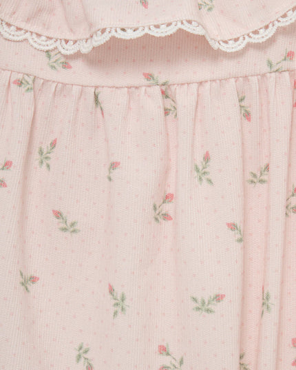Rosebud Bubble/Headband/ Socks | Pink