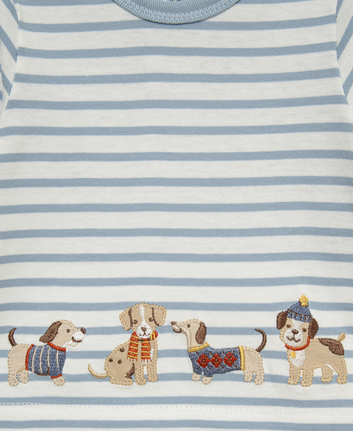 Puppies Jogger Set | Blue
