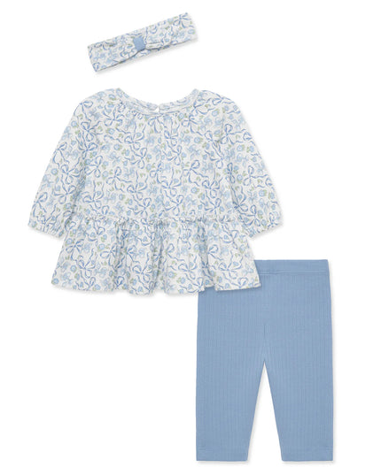 Ribbons Tunic Set | Blue