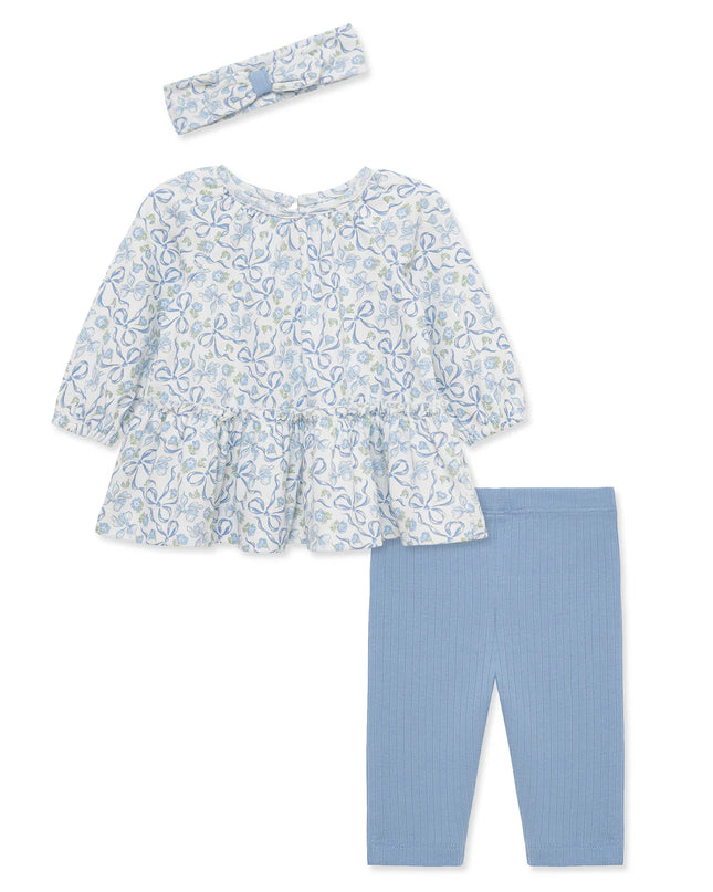 Ribbons Tunic Set | Blue