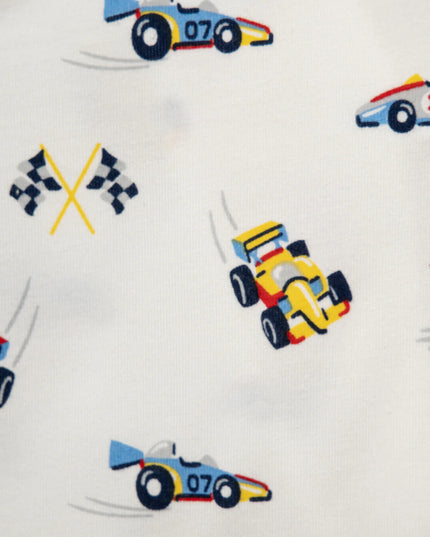 Grand Prix Cars 3-Piece Bodysuit & Pant Set | Blue