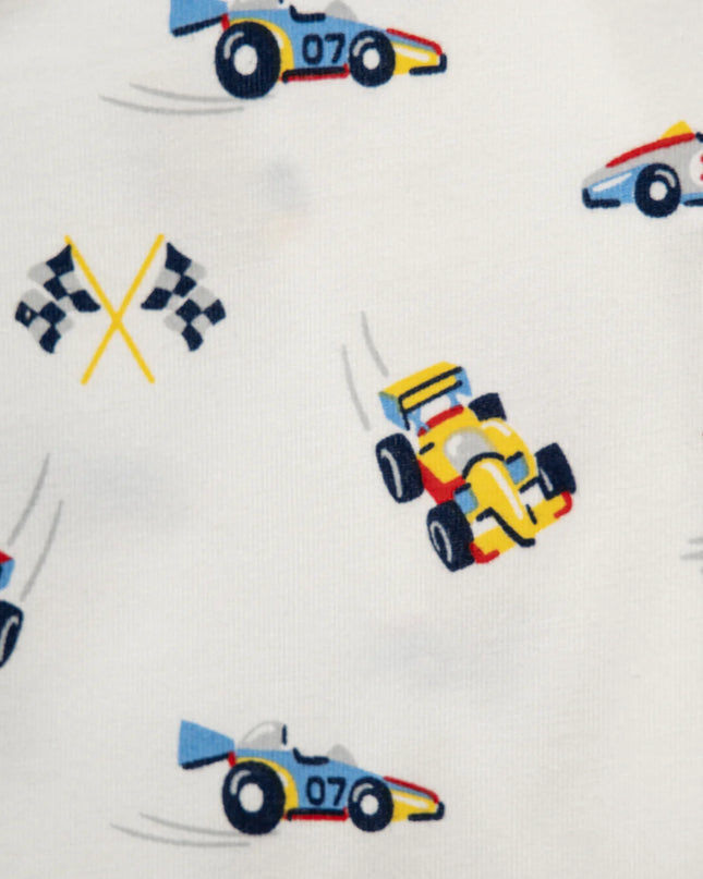 Grand Prix Cars 3-Piece Bodysuit & Pant Set | Blue