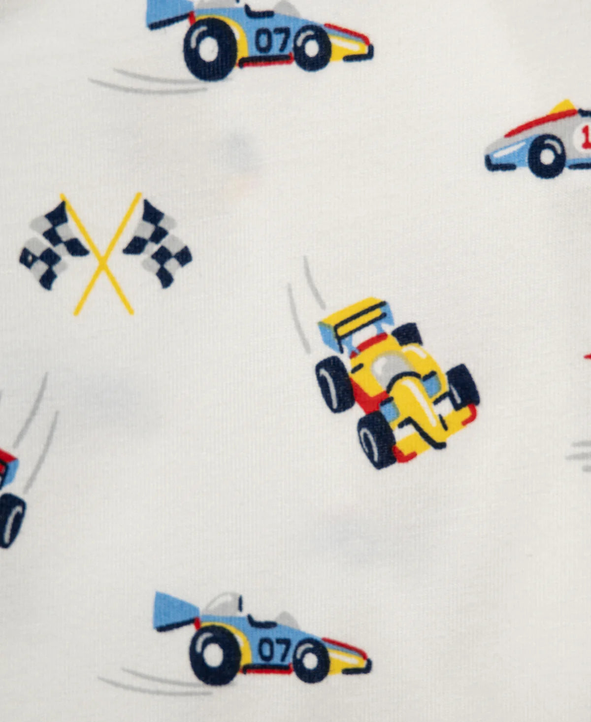 Grand Prix Cars 3-Piece Bodysuit & Pant Set | Blue