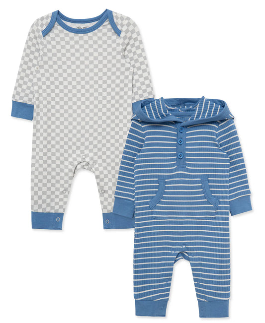 Grand Prix Checker Coveralls 2-Pack