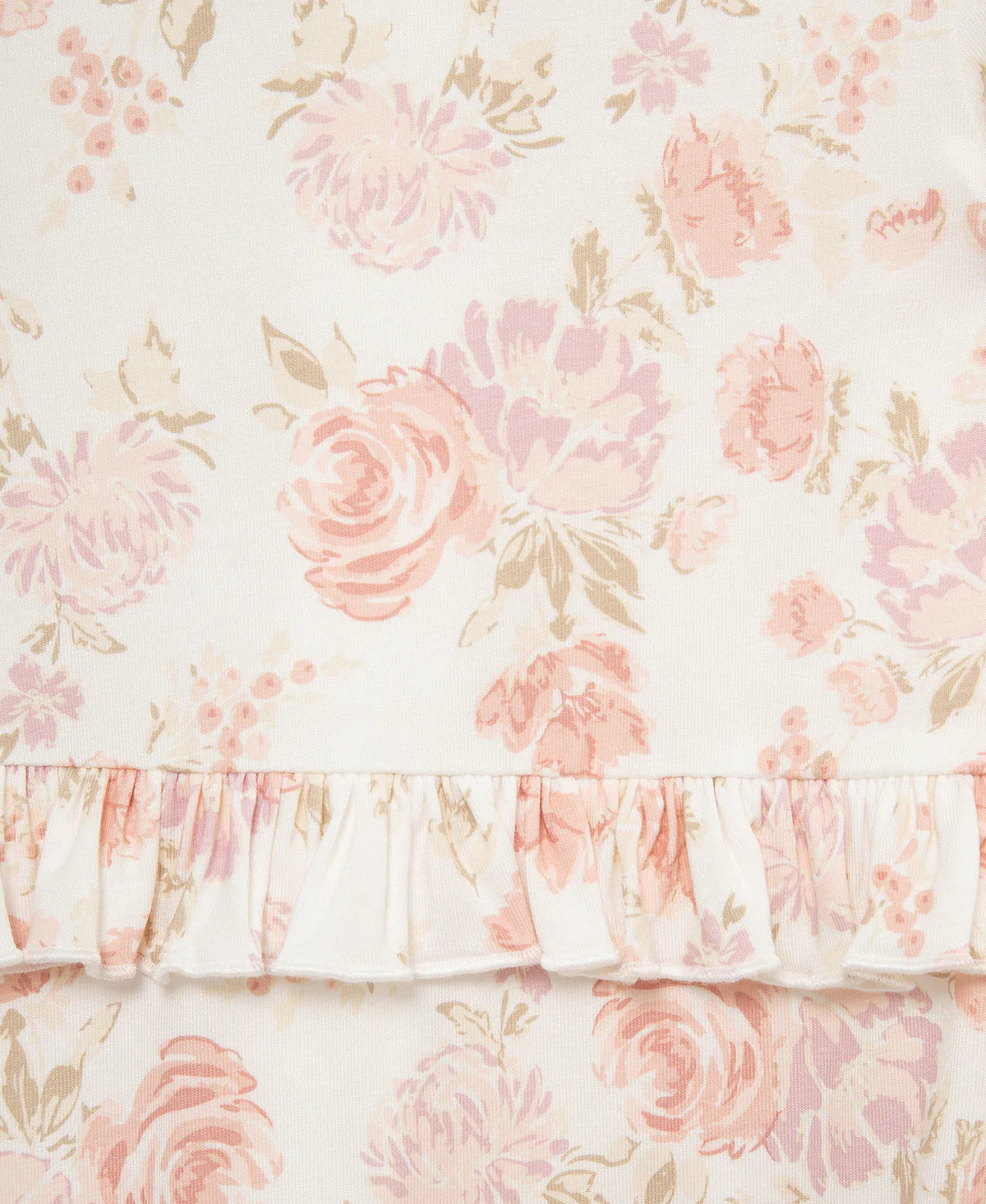 Fab Floral 2PK Footies | Pink