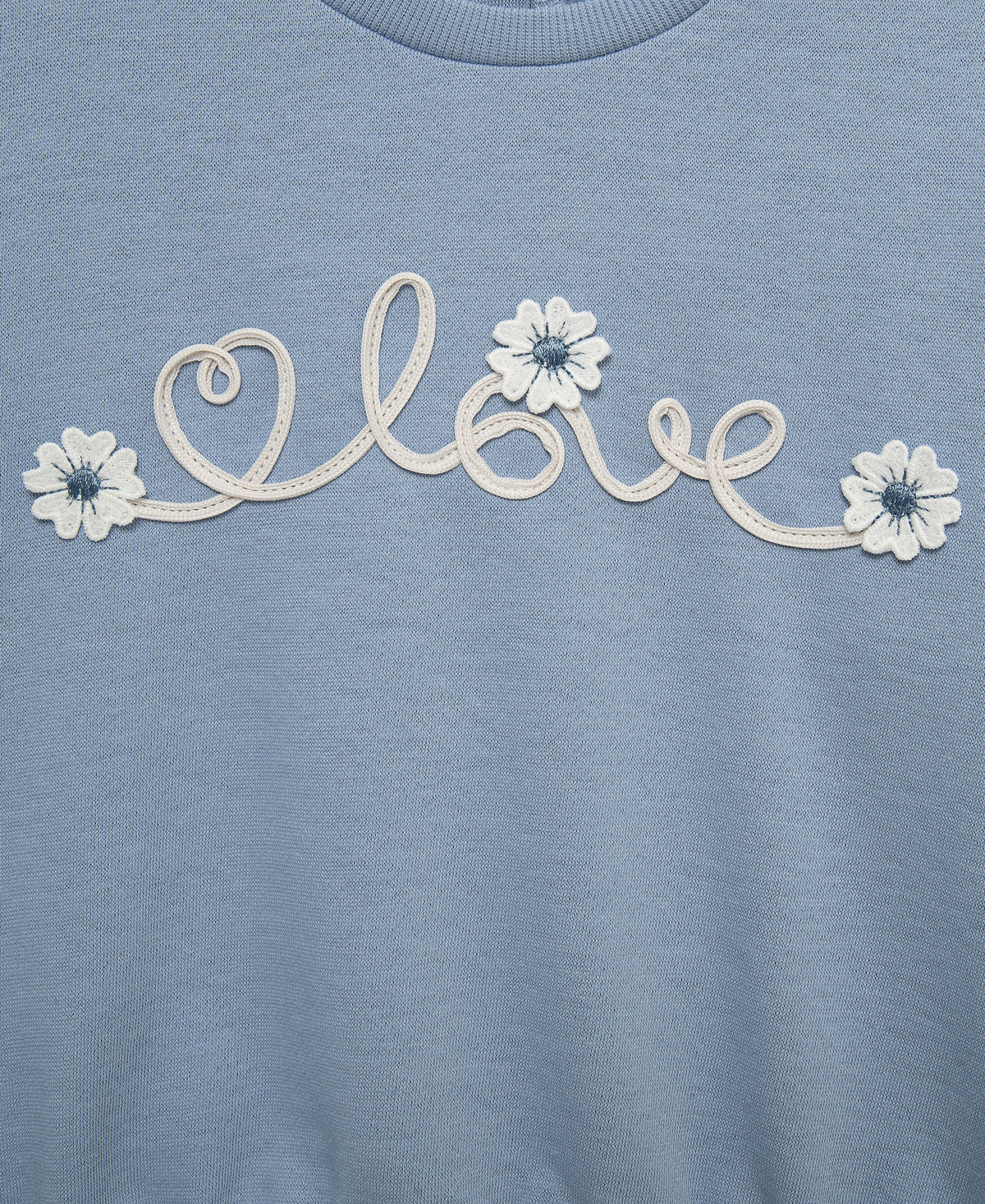 Love Sweatshirt Set | Blue