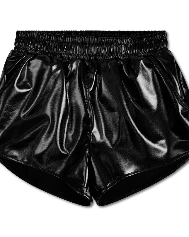 Metallic Shorts | Black