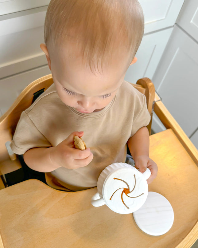 The Miller Snack Cup | Marble White