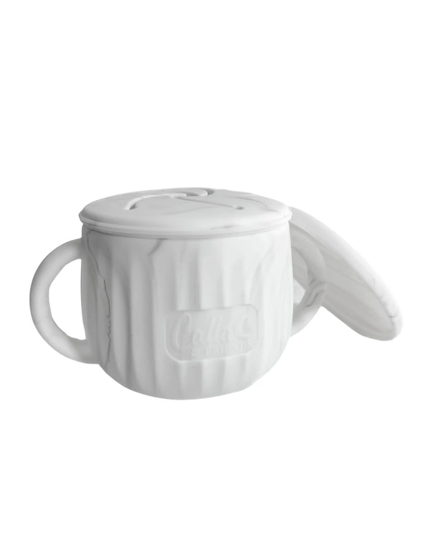The Miller Snack Cup | Marble White