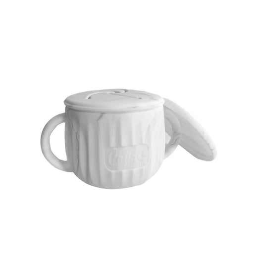 The Miller Snack Cup | Marble White