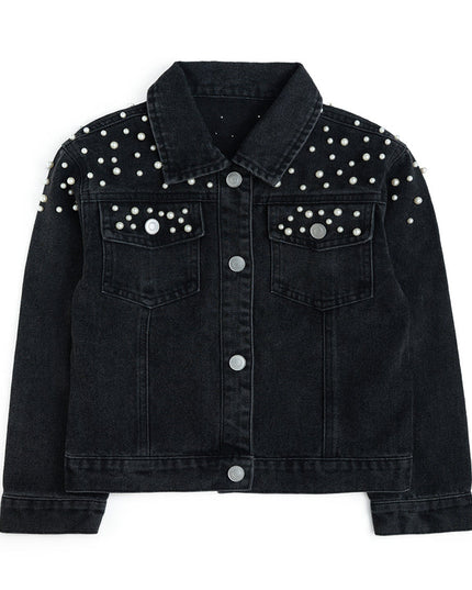 Black Pearl Denim Jacket