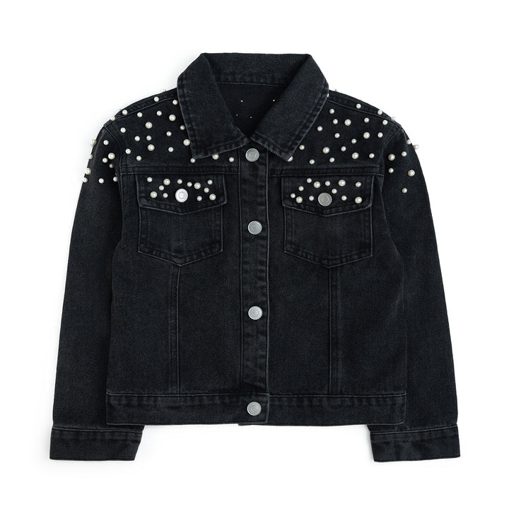 Black Pearl Denim Jacket