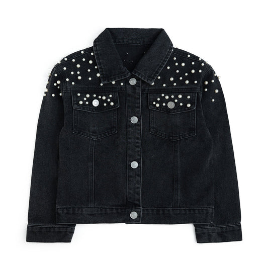Black Pearl Denim Jacket